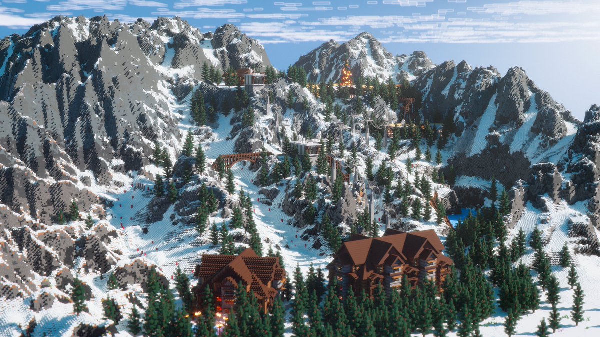 QuFoxBuilds's tweet image. Here's a village in the woods project I recently finished.

- Render by: @Kryppt 
- Team: @LeadProMC 
- Video by: SpeedHax#9410

Youtube video: youtube.com/watch?v=H9-TBC…

Hope you guys like it.
More builds will be released soon!