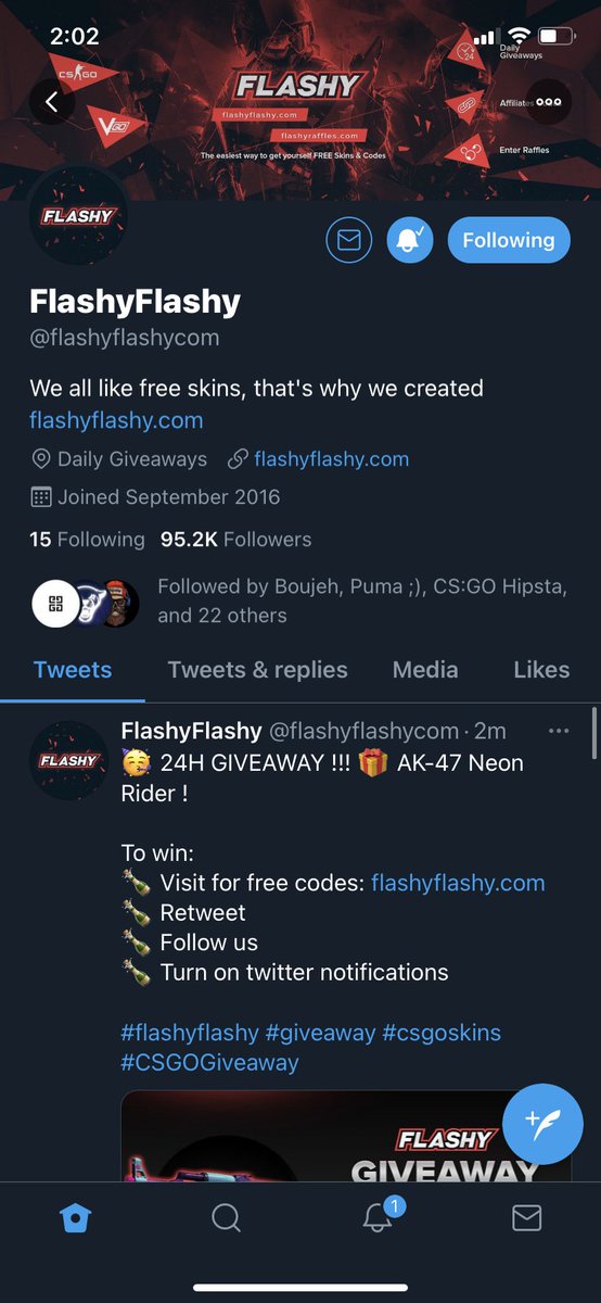 s3dxn's tweet photo. @flashyflashycom @2900XE @FurzkisenBear_ @Kardo94411405 GL https://t.co/BfbJ1IcYnS
