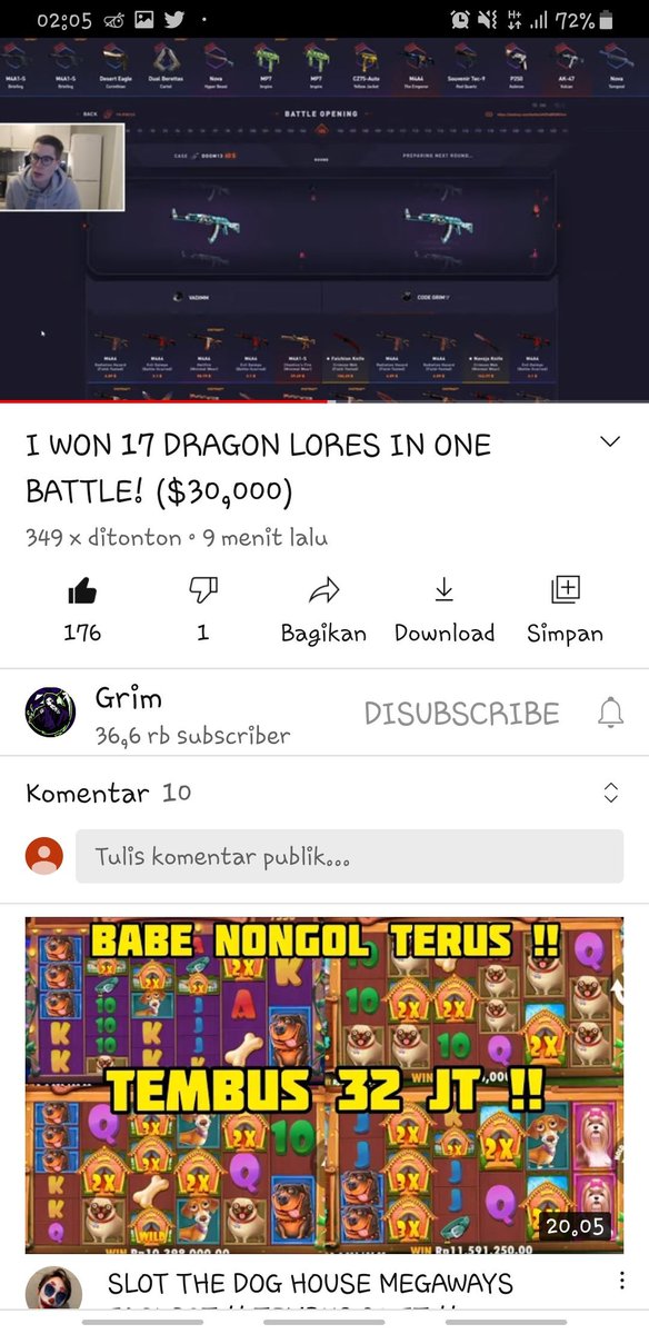 s3dxn's tweet photo. @GrimzYoutube @2900XE I did all i hope i win GL! https://t.co/D45eYTJ2rc