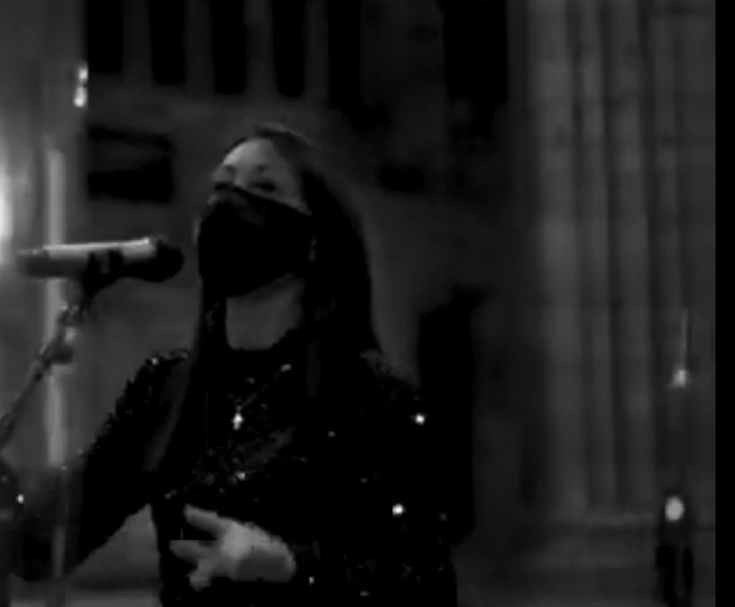teachersrockUK's tweet photo. Here is our performance of #TimeAfterTime arranged by @debbiekentmusic recorded in isolation in aid of @mndassoc and performed live at @ExeterCathedral https://t.co/gjYWrVJ0Fr It also aims to promote a return to safer singing in schools. #CovidSecure @BBCSoP   @cyndilauper https://t.co/IV1HEernUZ