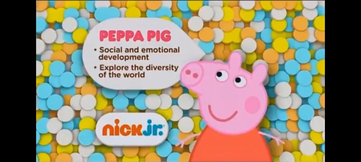 the nick jr channel and block still use curriculum boards but the points are minimal and vague (entrepreneurship?) likely bc there clearly isnt much to say. my (un)favorite is the peppa pig one where every bullet is a lie and she's off-model