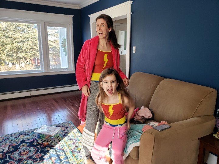 Polar dippers getting ready before high tide.