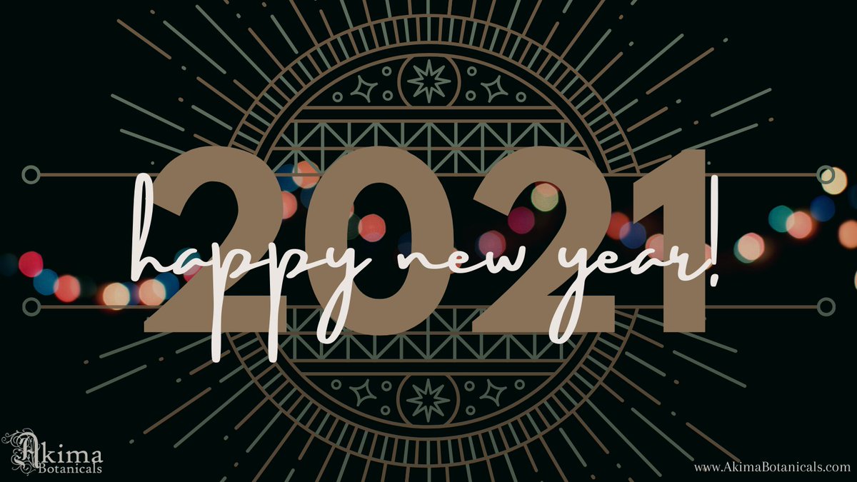 AkimaBotanicals's tweet photo. Wishing everyone a very happy &amp; safe new year!
#HAPPYNEWYEAR #Hello2021 #NewYearsDay2021 https://t.co/KmMRFS119O