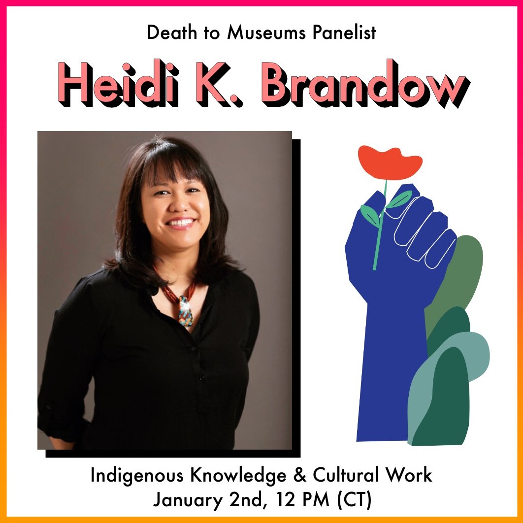 Death to Museums Dialogue Series tweet media