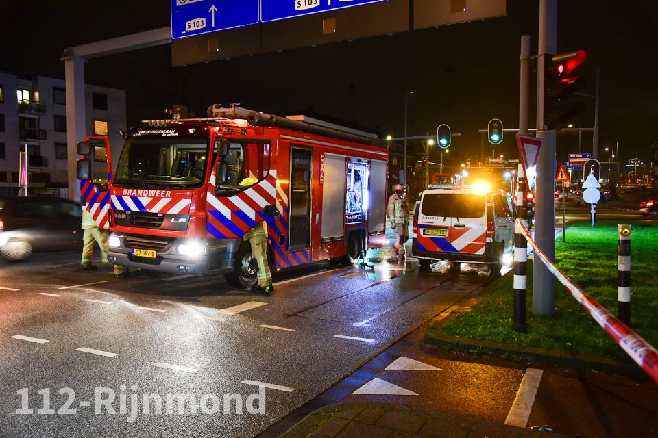 Melding keukenbrand Dorpsweg Rotterdam