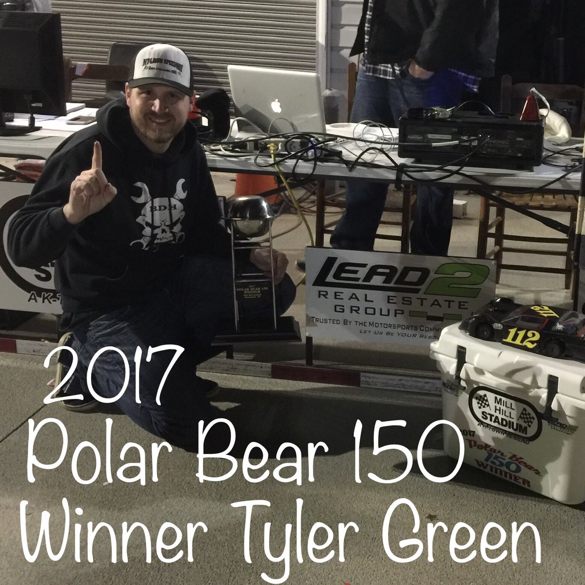 Starting in 2015, the #PolarBear150 tradition continued at the Famed 1/64th Mile, Mill Hill Stadium in Kannapolis, NC.  Here’s a look back at the 2015-2017 winners —>