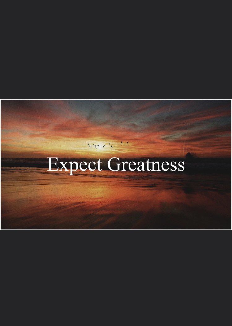 Meert20's tweet photo. What are you expecting in 2021? #expectgreatness https://t.co/zUgVqz1PsW