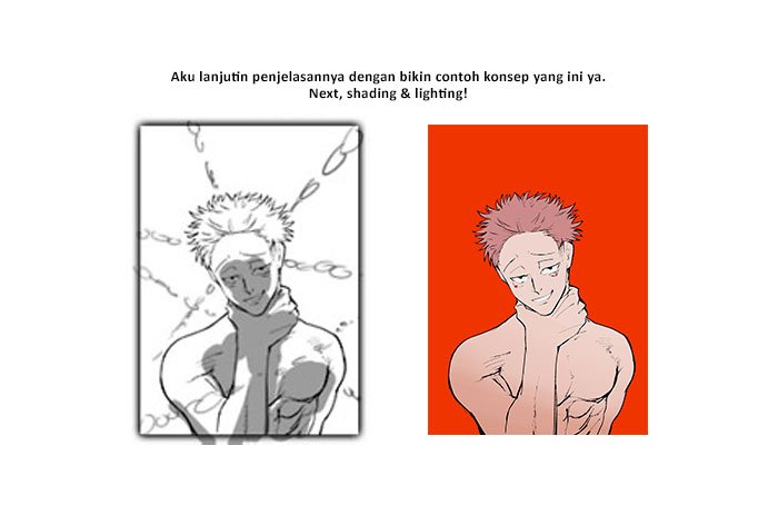 2. BASE COLORBuat base, aku udah punya palette(?) yang ku dapet dari hasil trial & error a.k.a pengalaman aku biasanya langsung paint bucket aja biar cepet (pastinya udah make sure lineart gaada yang bercelah).