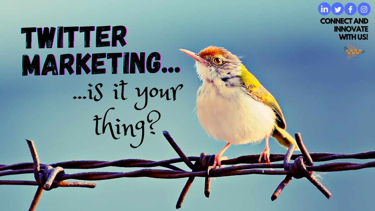 TheContentCre10's tweet photo. Are you aware that using your Twitter or just merely "tweeting" can help increase your brand presence, if not to attract new followers and leads and sooner translate to sales?

Want to know more about Twitter Marketing "strategy"?
See full article: https://t.co/EeKVG6jpWk https://t.co/xXiLw3N7Dw
