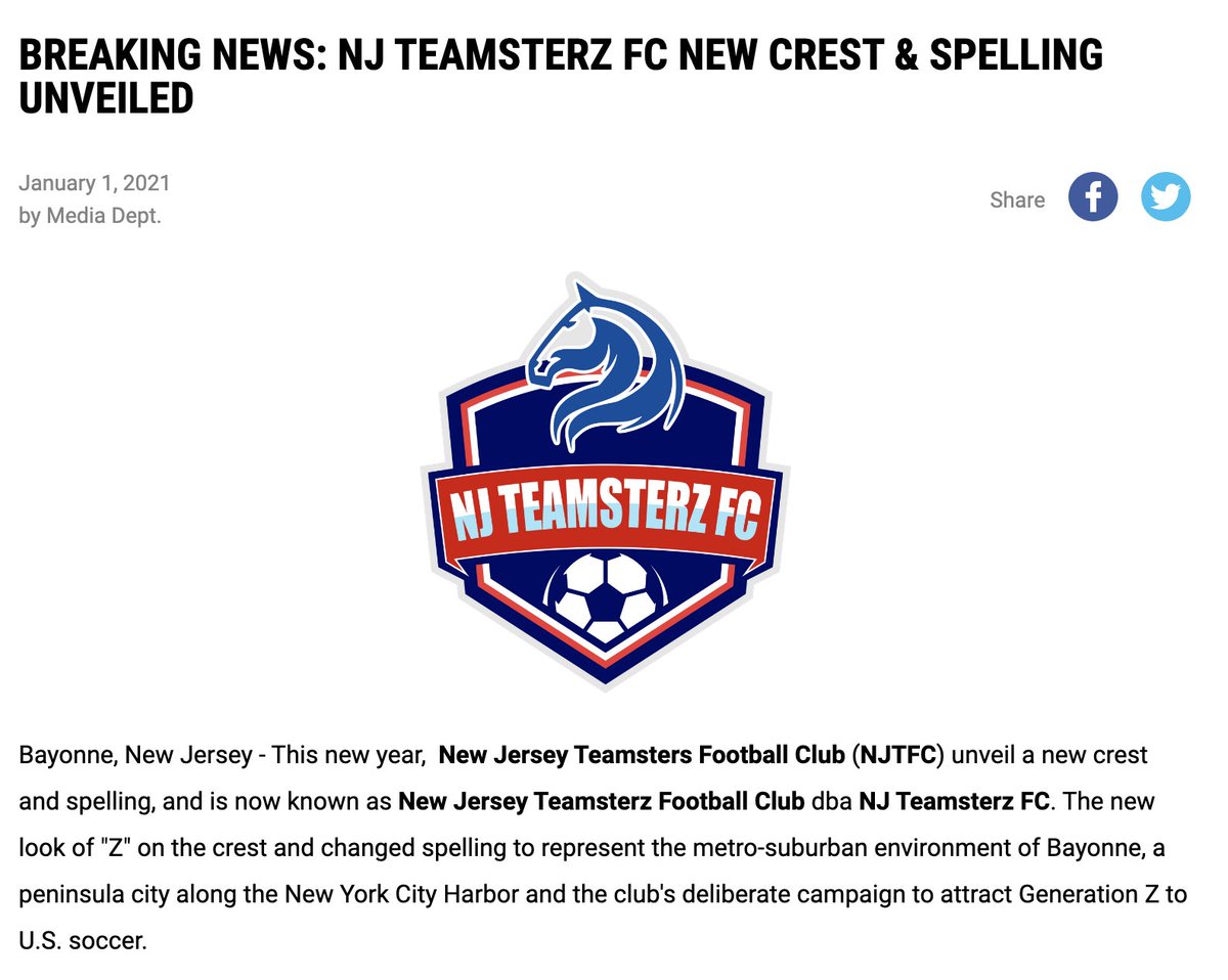 new jersey teamsters fc