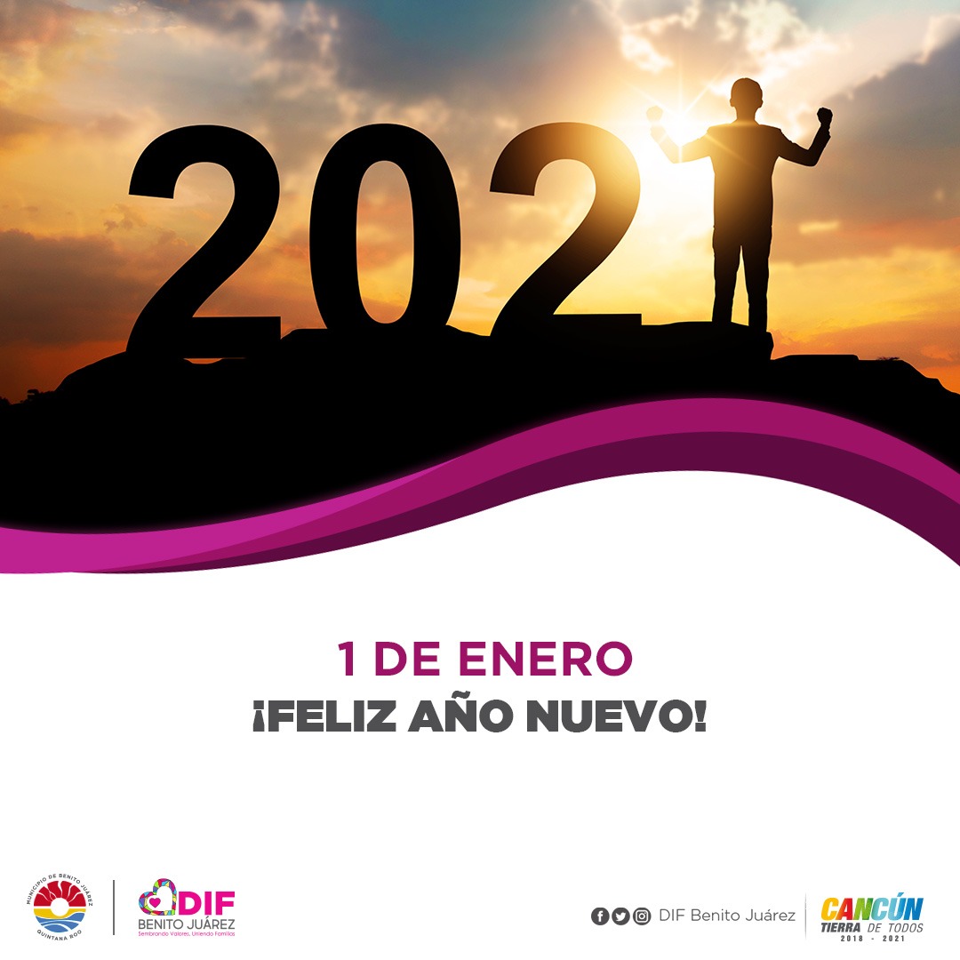 DIF_Cancun's tweet photo. ¡Feliz Año Nuevo!
La familia del #DIFBJ les deseamos de corazón que este nuevo comienzo esté lleno de éxitos para todos, ¡vamos por un 2021 espectacular!
#SembrandoValores
#UniendoFamilias https://t.co/YTzjCiaHid