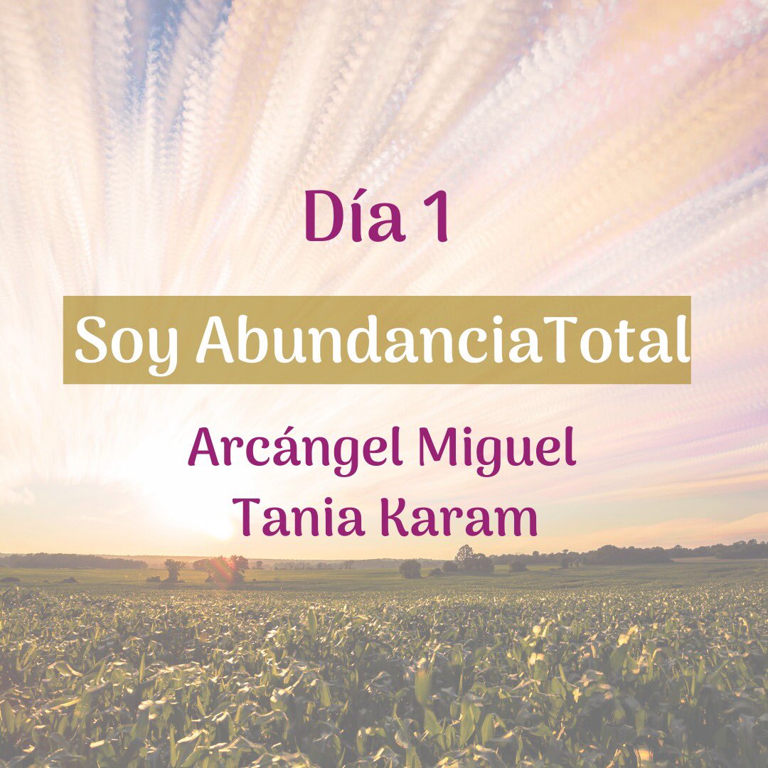 taniakaram's tweet photo. ¡Bienvenido poderoso y abundante 2021! Te digo SÍ rotundo, a toda la abundancia, al amor y bendiciones que traerá este nuevo año. Inicia el año diciendo #soyabundanciatotal #digosirotundo #FelizAnoNuevo #abundancia #taniakaram https://t.co/b3AI80IMgt