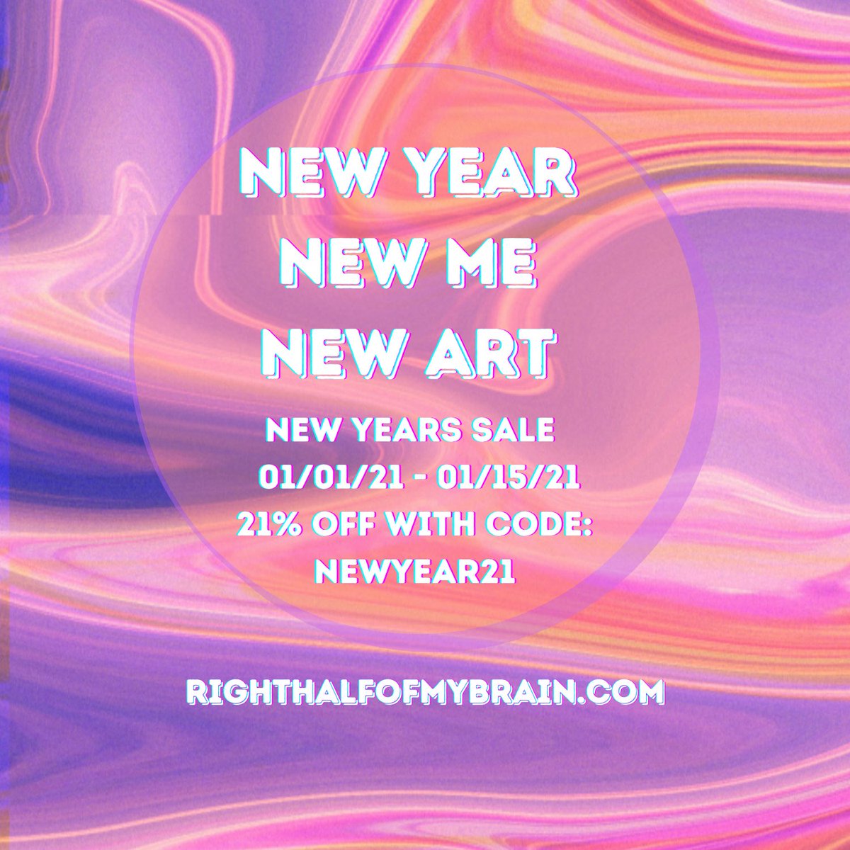 Happy New Years from RHMB! Start the new year with new art for your home. 🎆 21% off until Jan 15th 🎆