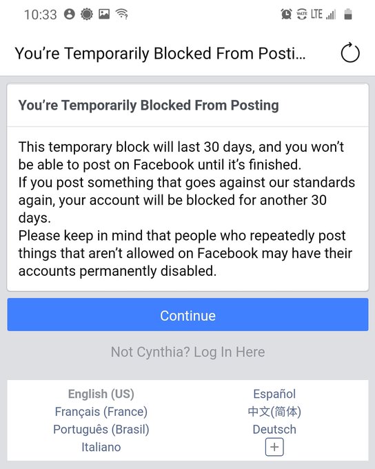 Nothing like starting the new year with a 30 day ban😂😂😂😂 the post was 6 years old 🤷&zwj;♀️ https://t.co/<a href="/tag/onlyfans"class="tags"><span>#onlyfans</span></a><a href="/tag/freeonlyfans"class="tags"><span>#freeonlyfans</span></a>