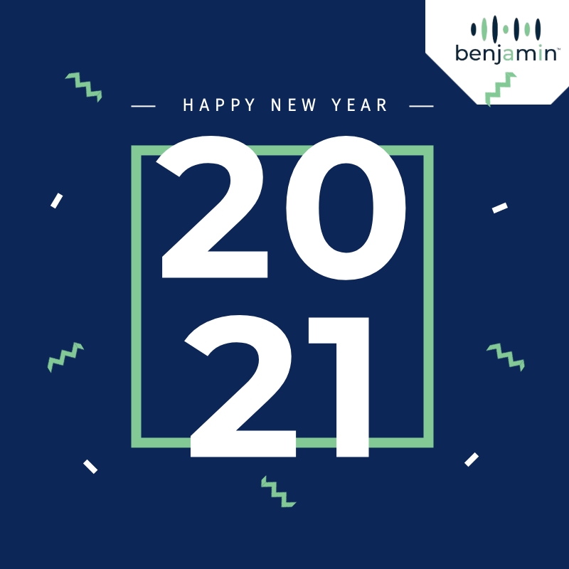 From all of us here at benjamin, Happy New Year!