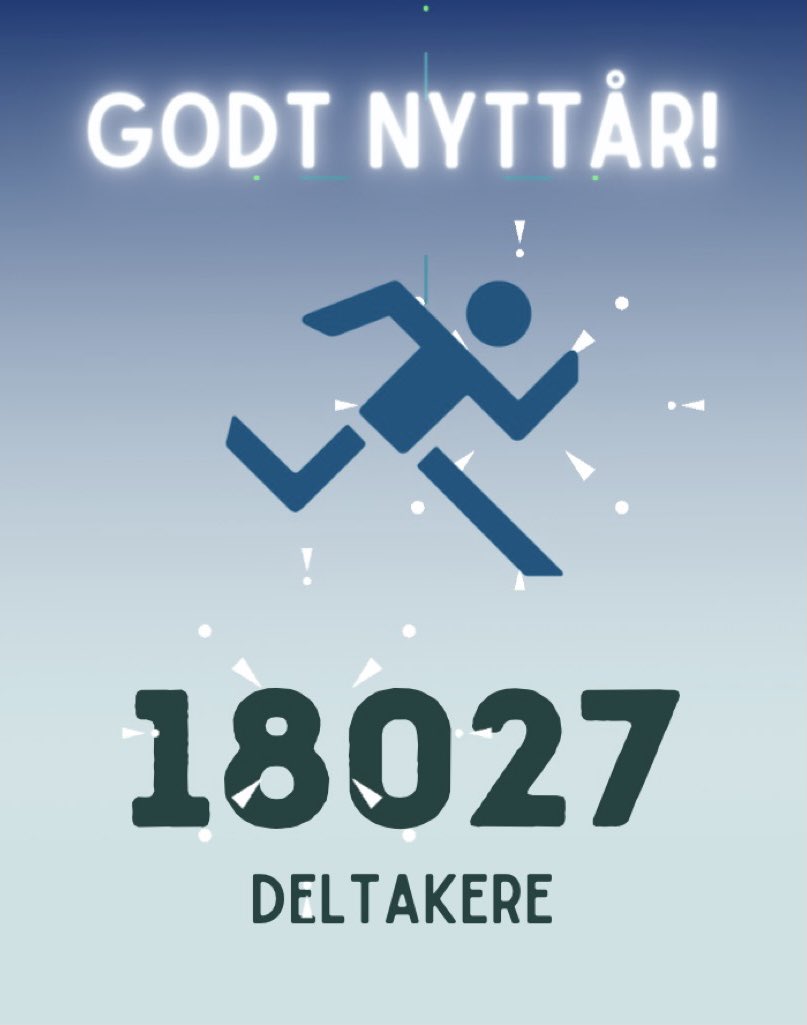 Takk til alle som har løpt sammen med oss i 2020. Totalt 18027 deltakere har deltatt på 17.mairaton, Oslo Maraton virtual edition og Romjulsløpet!
Året ble annerledes, men sammen har vi skapt løpeglede!
Vi ønsker alle et riktig godt nytt år! Sees på startstreken i 2021!