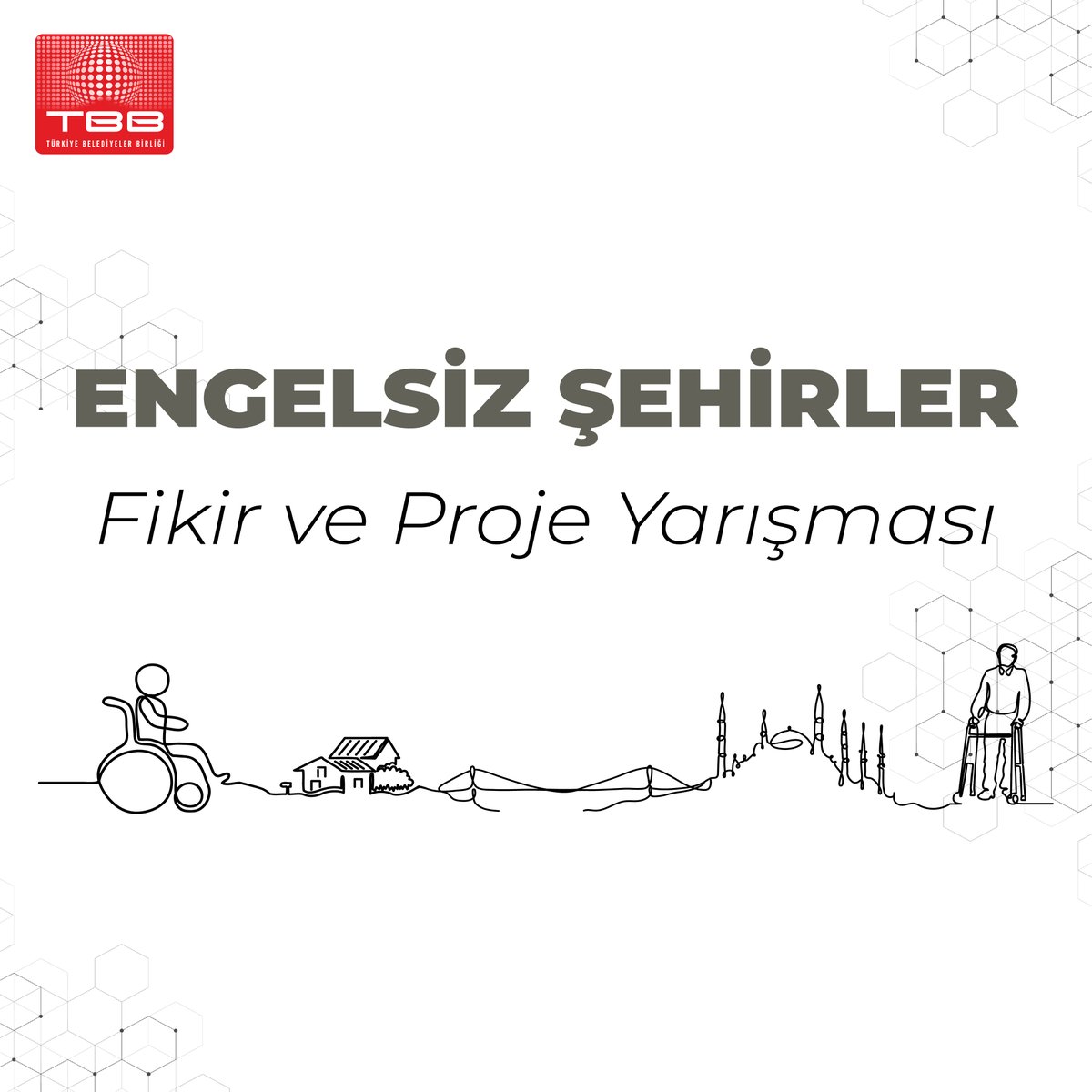 Engellilerin günlük hayatlarında yardıma ihtiyaç duymadan hizmetlere ulaşmalarını sağlayacak girişimlerin geliştirilmesini amaçlayan #EngelsizŞehirler Fikir ve Proje Yarışması için son başvuru tarihi 15 Ocak.

<a href="/ailevecalisma/">Cshabakanligi</a> <a href="/ZehraZumrutS/">Zehra Zümrüt Selçuk</a> <a href="/FatmaSahin/">Fatma Şahin</a> 

➡️ engelsizsehirler.tbb.gov.tr