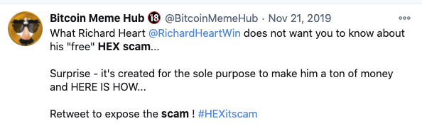 2/7 Leaving the haters choked, not willing to admit to themselves they were WRONG. The facts are too strong to debate, so they better play Ostriches and hide behind the screen, For them  #HEX is simply too good to be true!