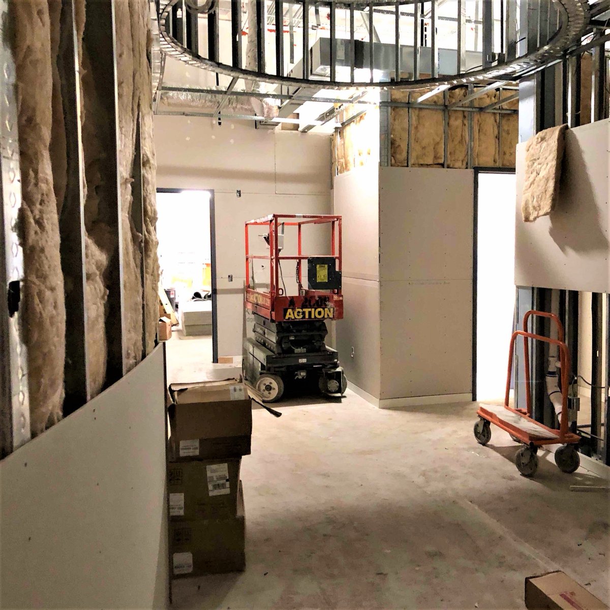 FalconConstNRGC's tweet photo. Coming in 2021: @yogajointcorporate in #pembrokepines #florida 🙌! We're excited to be a part of this #yogajoint #buildout. We're adding rounded features to the walls, which will help give the #yogastudio walls a distinct look and feel.
#falconconstructionllc #generalcontractor https://t.co/ibLDYUsCdh