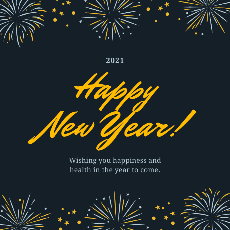 VirtualHelpRIA's tweet photo. Happy New Year! Wishing you happiness and health in the year to come. 

#happynewyear #2021 #newyearseve #celebrate #financialplanning #financialplanners #virtualassistant #virtualhelp https://t.co/ZjZzvujI8T