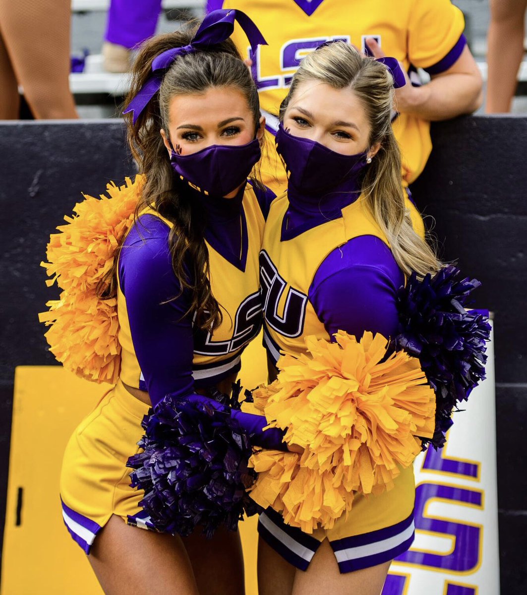 LSU Cheerleading tweet media