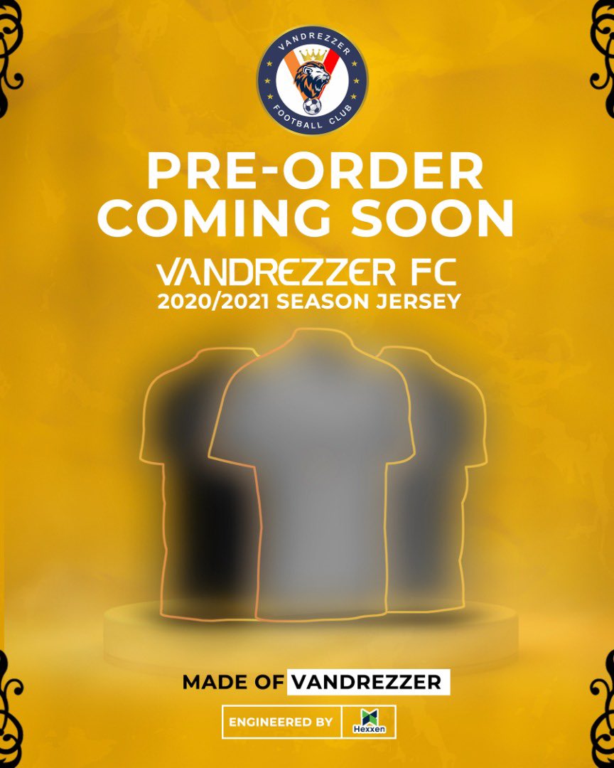 vandrezzerfc_'s tweet photo. 𝓛𝓸𝓪𝓭𝓲𝓷𝓰......
Vandrezzer FC 20/21 Season 𝗝𝗲𝗿𝘀𝗲𝘆
Get Readyyyy to 🄿🅁🄴-🄾🅁🄳🄴🅁 for these mind blowing kits 🛒
#vfc #madeforall #madeofmore #lessformore https://t.co/fgDLhaMyNk