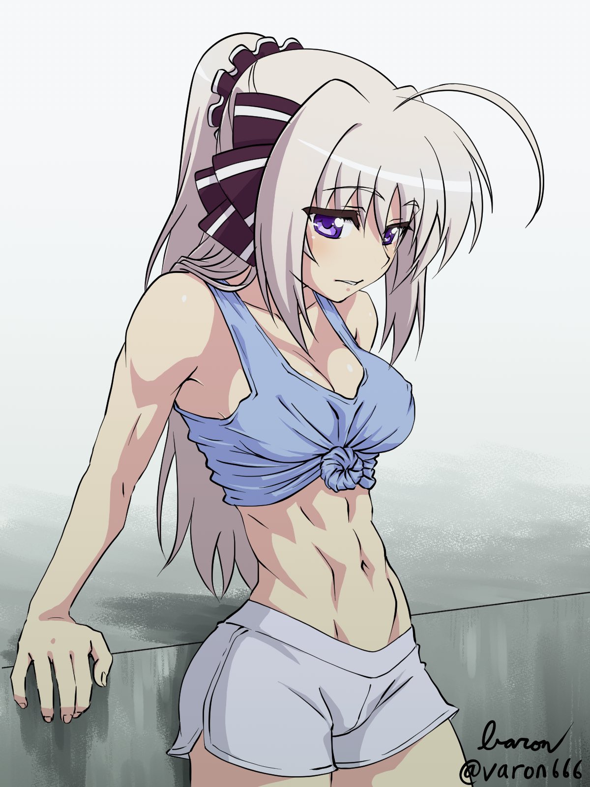 Baron 在 Twitter 上 お題箱より 炎炎ノ消防隊以外のアニメ 漫画で 筋肉娘系キャラにお気に入りの子 Vivid Strikeよりリンネ ベルリネッタ ここ数年で一番性癖に刺さった子 Odaibako T Co 5mbqmwushi Twitter