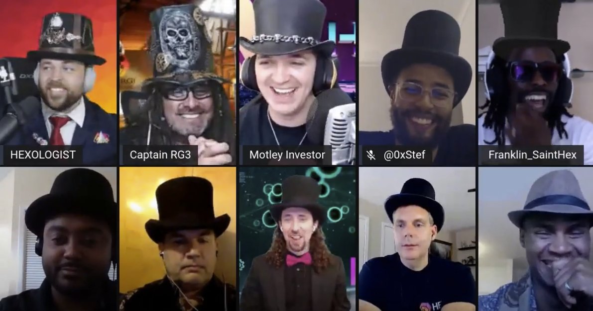 4/7 Despite the constant hate, the  #HEX community broke-through everything, bringing positive vibes, optimisme, and daily value to the  #CryptoTwitter. Our community shares strong values: generosity, consistency, and simplicity 