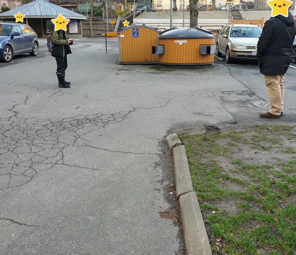 Not everyone does it. Some just march to the aisle and take what they need.I feel I also have to be careful where to wait the kids from school although we're outside. If someone is under the roof, I can wait eg. by the stairs, parking lot or gate if the spots are not taken. 