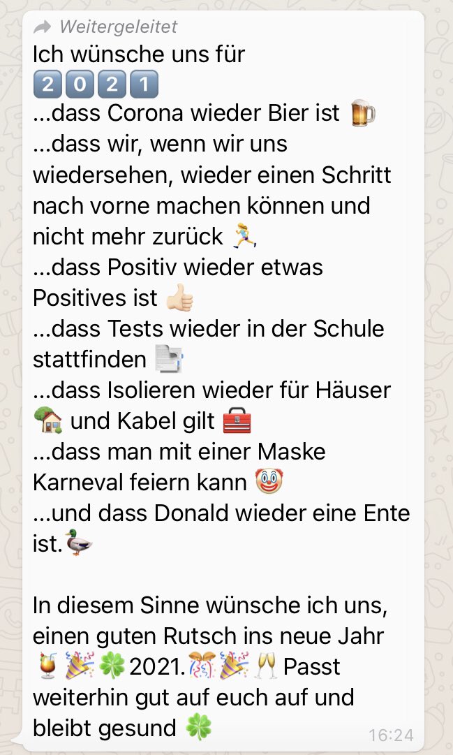 ... ziemlich witzig und ernst zugleich. In diesem Sinne... gesundes neues Jahr