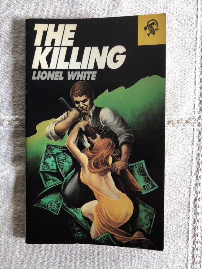 The Killing by  #LionelWhite is heist fiction at its very best, spending one half of the book detailing the planned robbery and finishing with tension-filled pages as the crew tries to pull off the audacious crime. Highly recommended.
