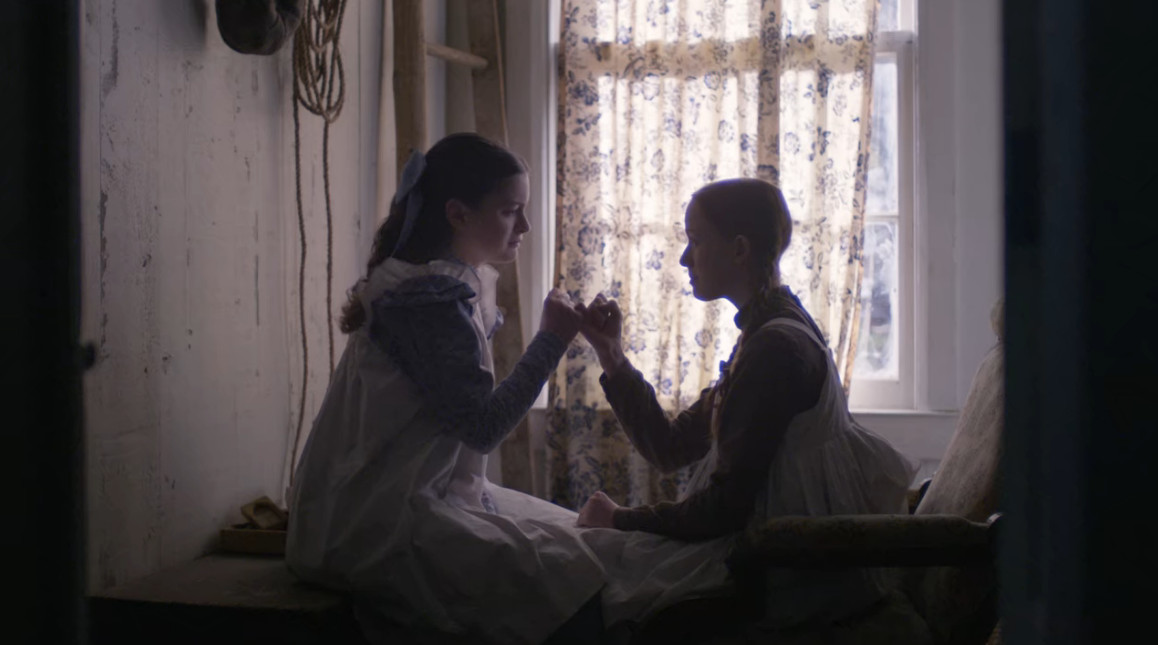 JaneAnne_E's tweet photo. - I'll never have another bosom friend. I don't want to. I could never love anyone as I love you, Anne. 
- Wait, you love me ? 
- Of course I do. Why don't you know that ?
- Well, I thought you liked me, of course, but I never hoped you loved me. 

#AWAE105
#renewannewithane https://t.co/IIlFttTY6k