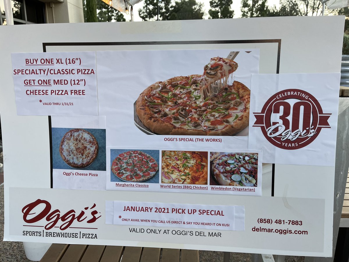 We said goodbye to 2020 and hello to 2021 with the same COVID-19 restrictions in place. Owner of <a href="/oggisdelmar/">Oggi’s Pizza Del Mar</a> tells me she can’t believe San Diego’s new elected mayor, <a href="/ToddGloria/">Todd Gloria</a> would call small business owners like herself, selfish for trying to make a living. <a href="/KUSINews/">KUSI News</a>