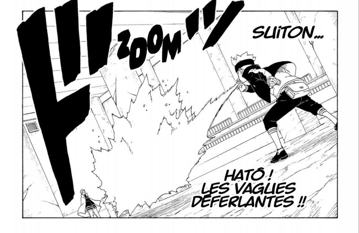 Boruto est un génie, il maitrise des techniques ninja de façon précoce, maîtrise le rasengan en quelques jours, arrive a insuffler du Raiton pour le faire disparaître et maîtrise 3 éléments de Chakra