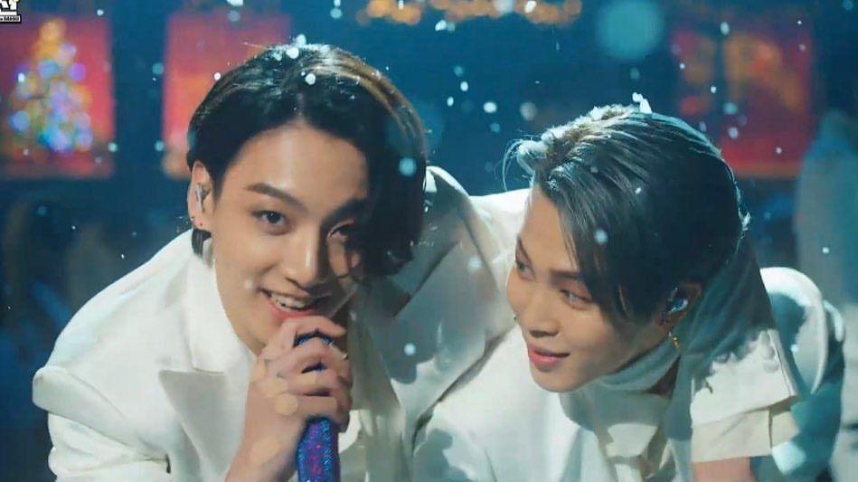 the consistency of jikook being together in dynamite