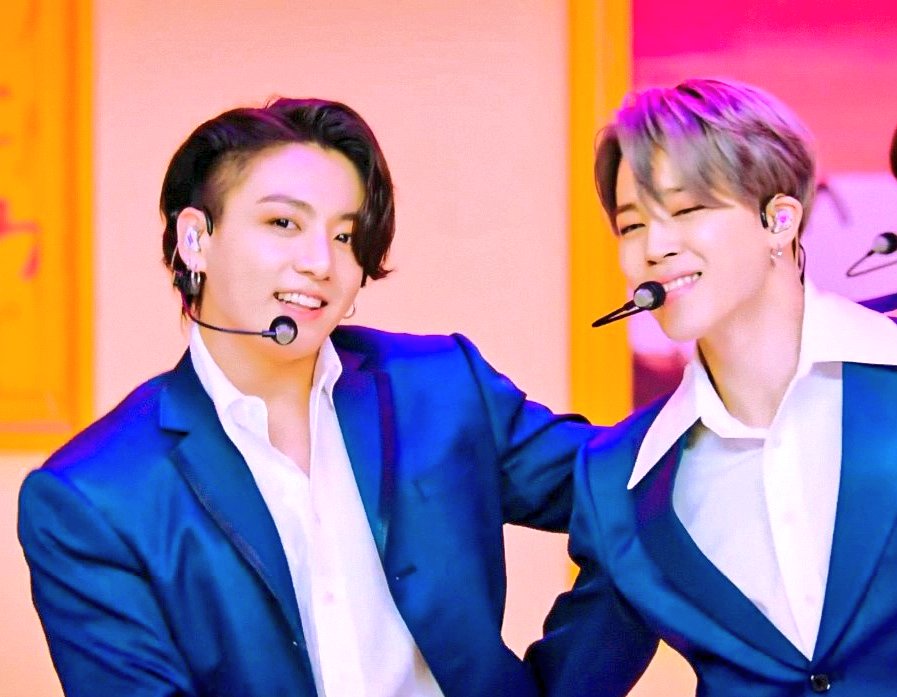 the consistency of jikook being together in dynamite