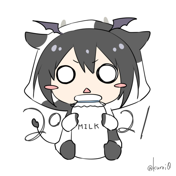 「ぎゅうにゅうにそうだんだ! 」|黎(クロイ)のイラスト