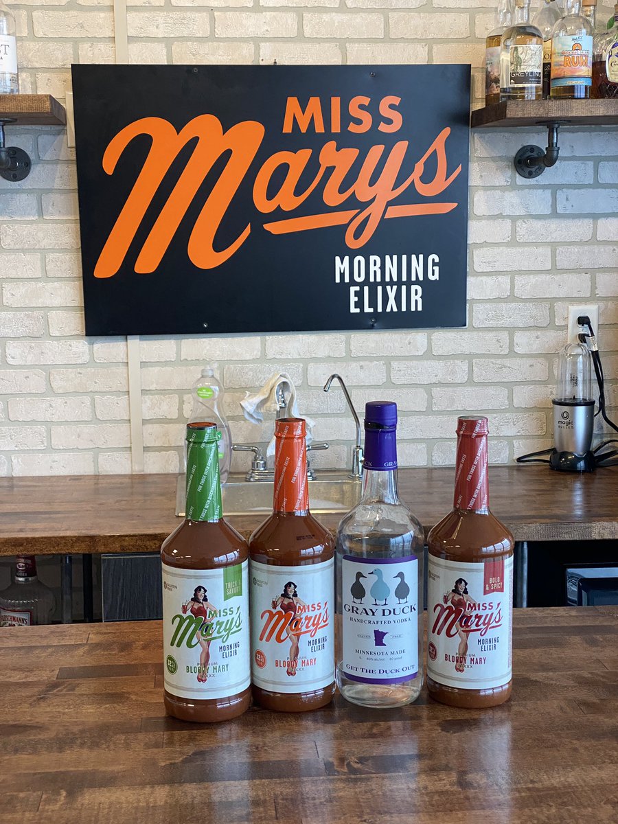 ryantimm1's tweet photo. @grayduckspirits how do we get more of this in the @MissMarysMix office bar? The bottle is running out! Are you in Wisconsin yet? https://t.co/ayDIBbgjff