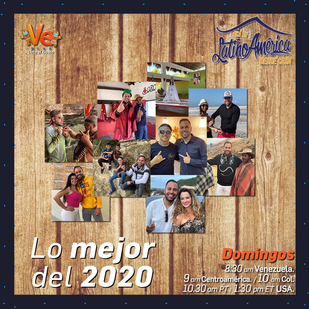 La familia de <a href="/AcaEnLatino/">Acá En Latinoamerica</a> le da la cordial bienvenida al #2021, y para recordar los mejor del #2020 tenemos un programa especial donde recopilaremos los destinos, viajes y entrevistas realizadas por <a href="/danielpereiratm/">DANIEL PEREIRA</a> 😉

#DateElGusto domingo por #VePlus #MejoresMomentos