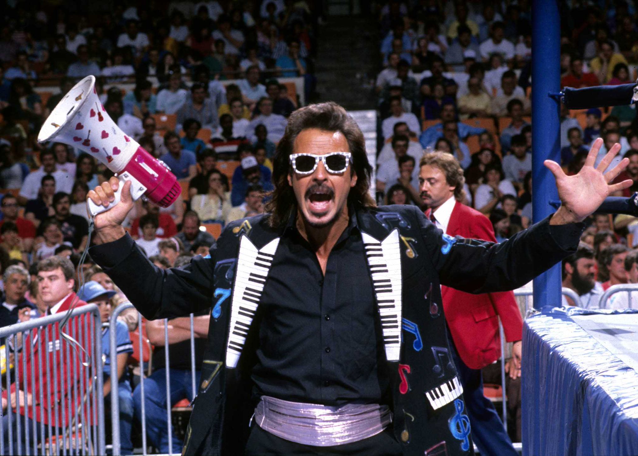 Happy birthday to WWF legend the \"Mouth of the South\" Jimmy Hart.   