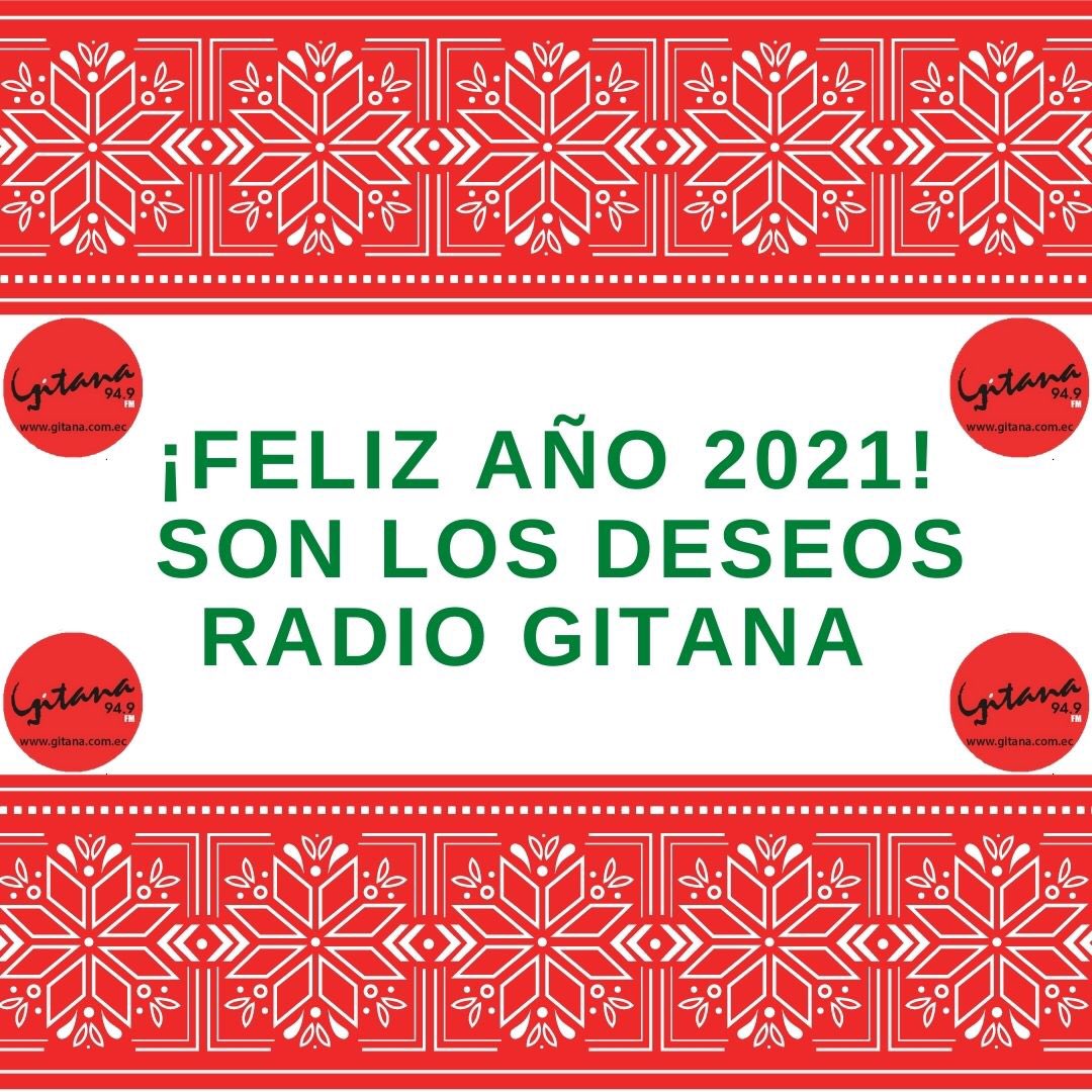 gitanaecuador's tweet image. Radio Gitana
94.9
#SoloGrandesExitos
#FelizAño2021