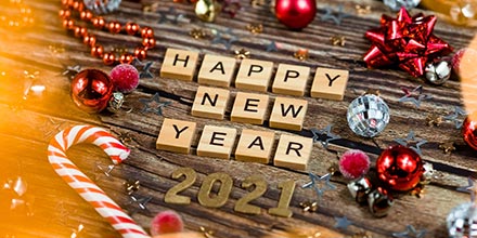 Wishing everyone a happy and healthy 2021!