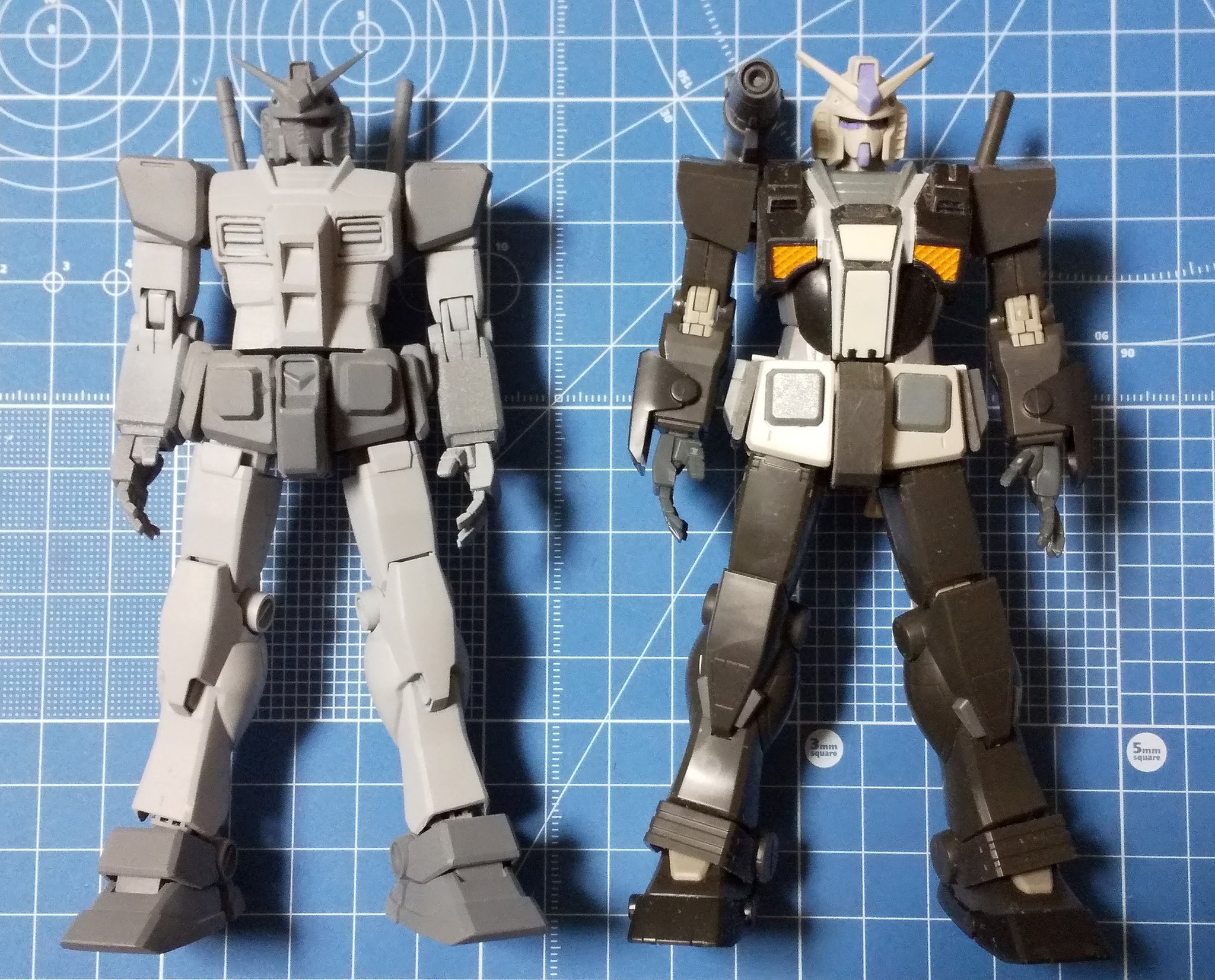 送料無料商品の通販 MG ヘビーガンダム 改修途中品 ロボット