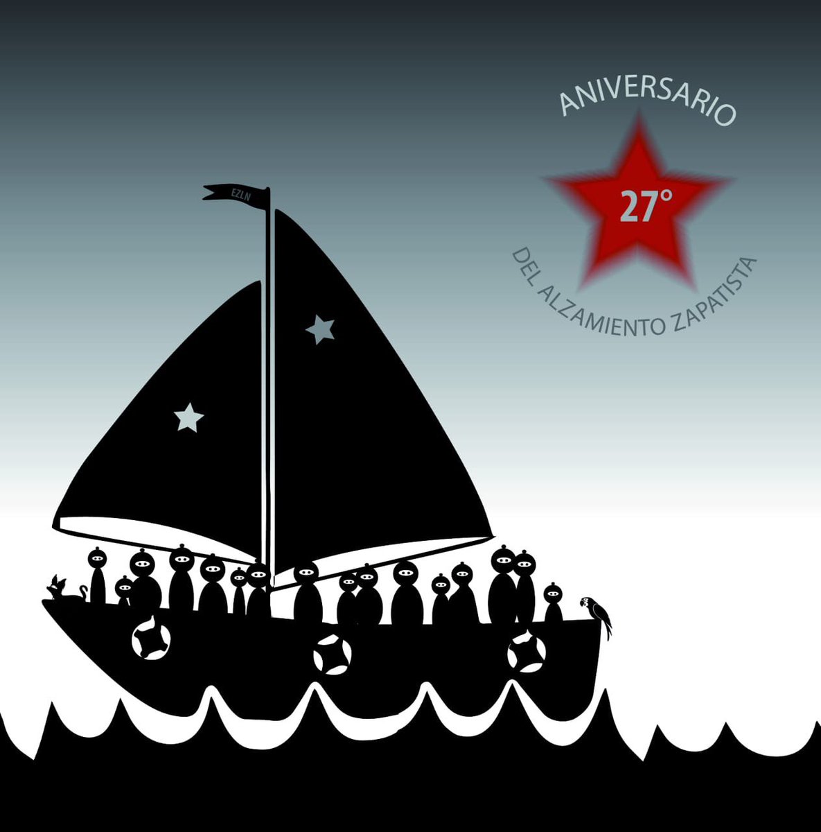 ¡Es un hecho! #LaGiraZapatistaVa Delegación zapatista recorrerá los rincones de la Europa de abajo en 2021 #EZLN27 enlacezapatista.ezln.org.mx