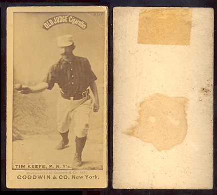 gfgcom's tweet photo. Remembering baseball Hall of Famer Tim Keefe born #OnThisDay in 1857!
🏆Baseball #HOF 1964
🏆Triple Crown 1888
🏆2x Win Leader, 3x ERA Leader
#baseballcards #baseball #tobaccocards #oldjudge #N172 #sportscards #HappyNewYear2021 #HAPPYNEWYEAR 
▶️https://t.co/YGglvIE9cx https://t.co/LZG4xZN9GC