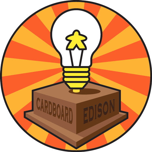 CardboardEdison's tweet photo. It's January 1st, and that means...

SUBMISSIONS FOR THE 2021 CARDBOARD EDISON AWARD ARE OPEN!

Get your prototypes and pitches ready and submit your unpublished board game design by January 31st!

https://t.co/AA0sHKNHZ5

#CardboardEdisonAward https://t.co/8rJmXoZQDE
