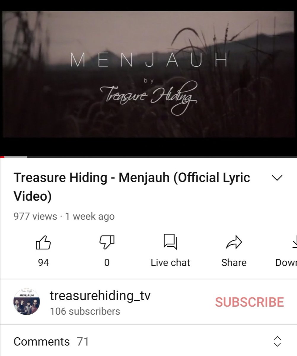 Terima kasih utk yg sudah streaming, like, komen &amp; subscribe di video kami 🙏🙏🙏