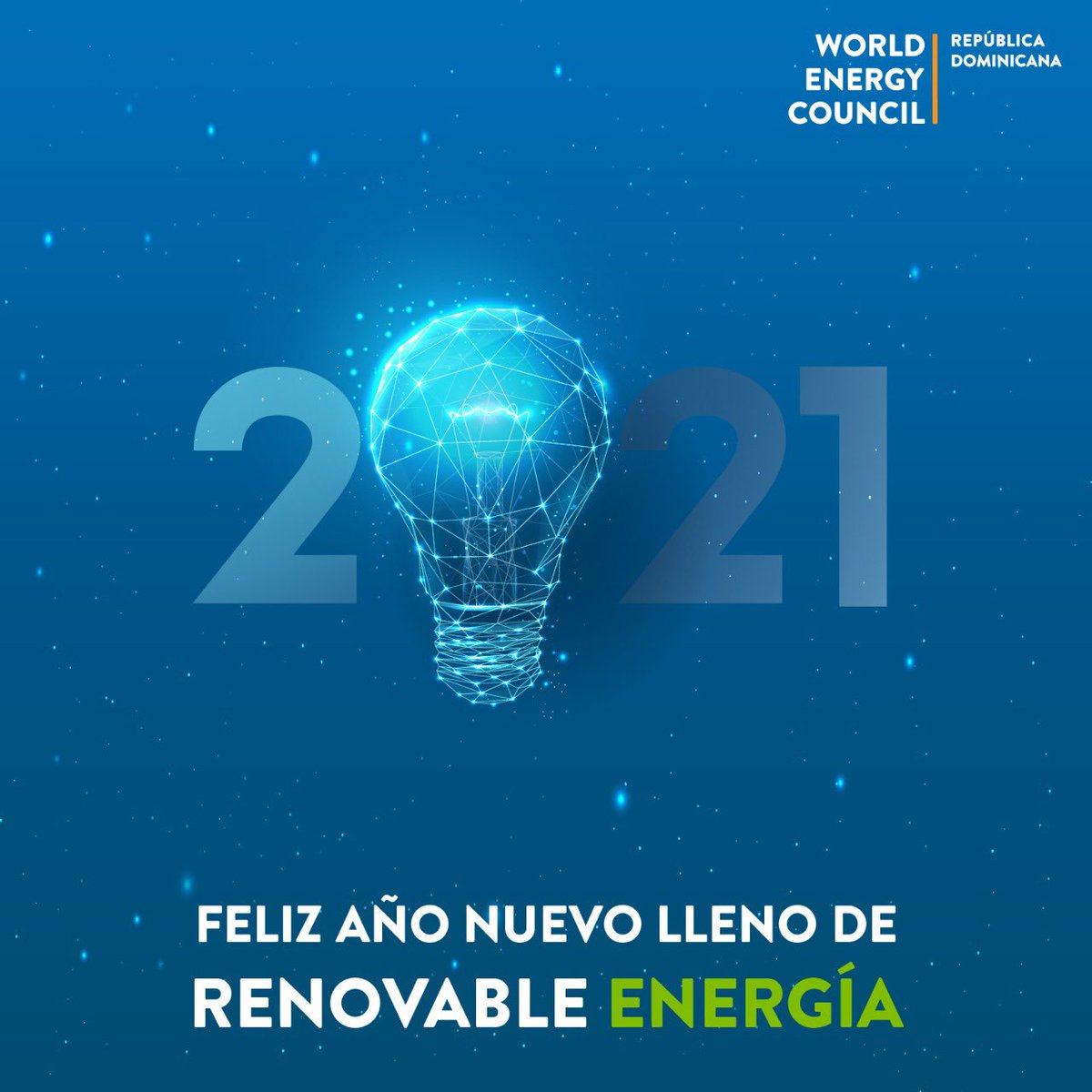 wec_rd's tweet photo. Feliz nuevo año 2021. Hoy empezamos un nuevo año, y qué mejor forma de hacerlo poniendo de nuestra parte para que los próximos sean viables para las futuras generaciones. 

#wec #wecrd #energia #rd https://t.co/YKygcpaz2m