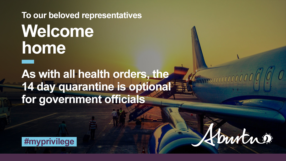 We wish all government officials a safe flight home. Officials must isolate for 14 days if they want. #COVID19AB #ableg #onyourown #homecoming