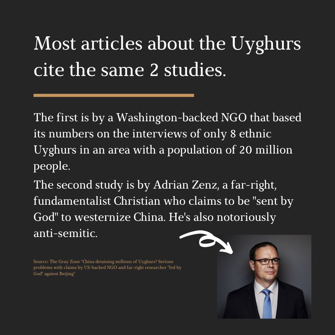 EVERYTHING YOU KNOW ABOUT XINJIANG IS WRONG.You have probably heard about Western nations making claims of "concentration camps" in China as a tool to attack and balkanize China.But how closely have you looked into the actual sources used to make these inflammatory claims?